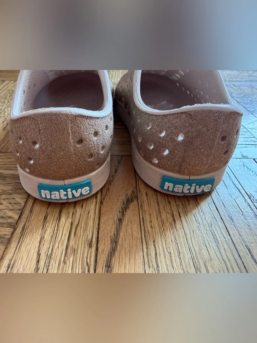 Native Shoes Kids Jefferson Bling Size 8